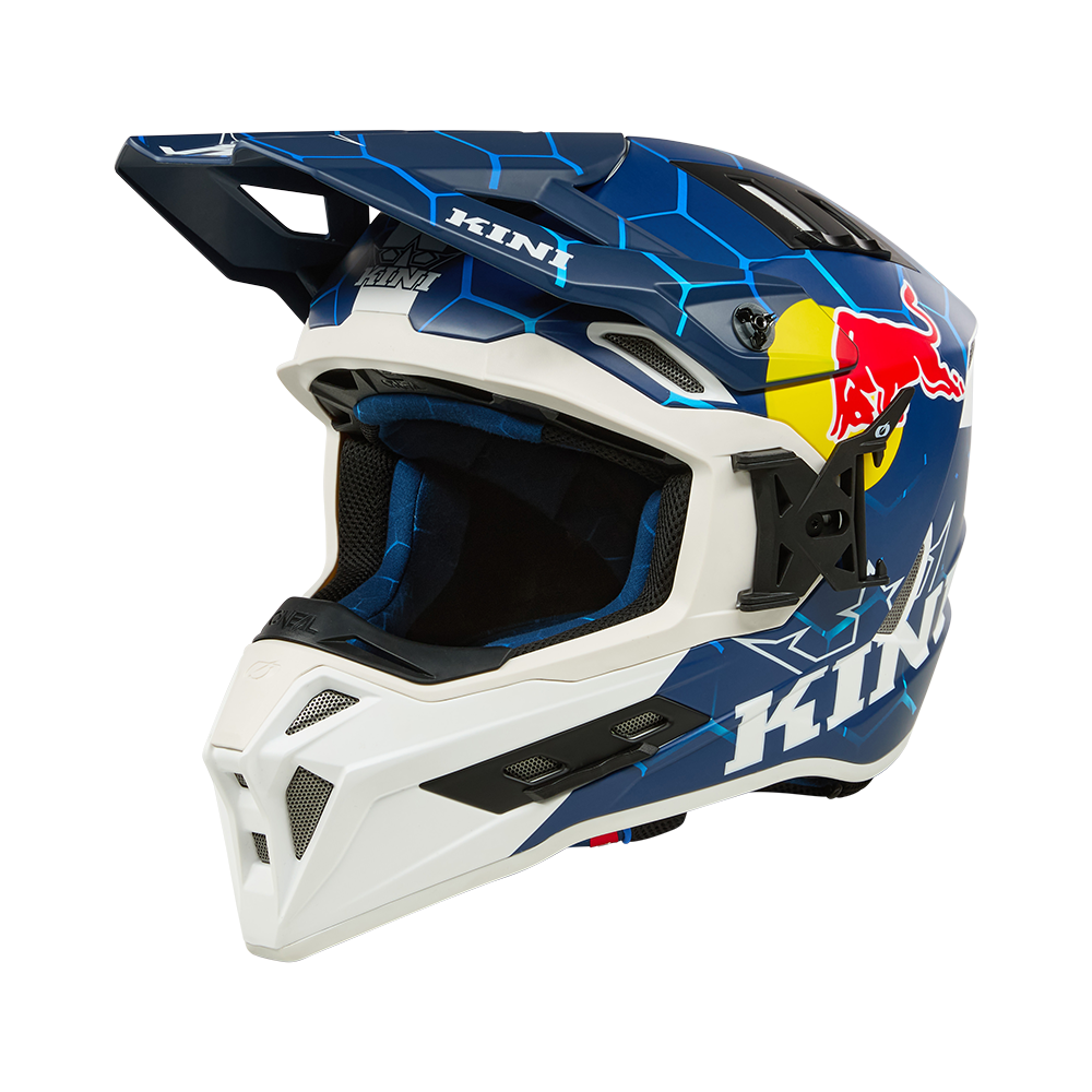 Ендуро каска KINI RED BULL EXC 1.0-BLUE/WHITE
